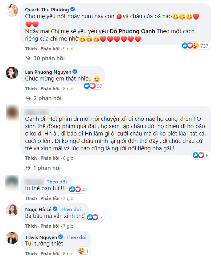 Phương Oanh lộ bụng bầu