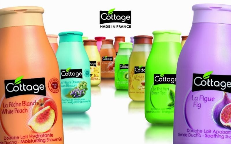 Sữa tắm Cottage với hương thơm ngọt ngào từ trái cây