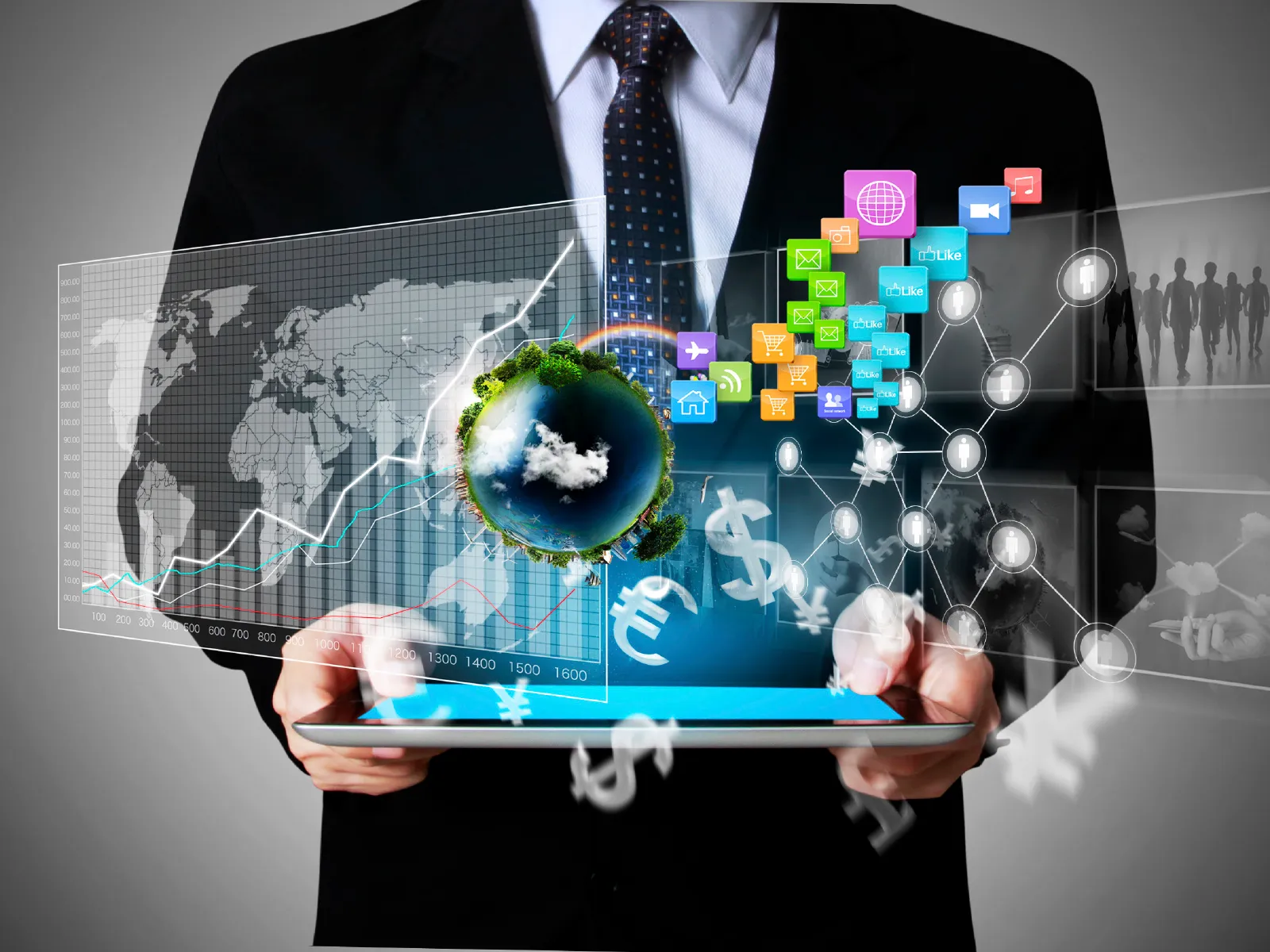 Dịch vụ online hiện có nhiều loại hình khác nhau